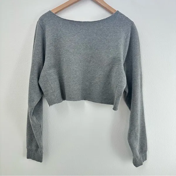 Diamond Supply Co. San Francisco off-the-shoulder cropped sweatshirt - Image 5