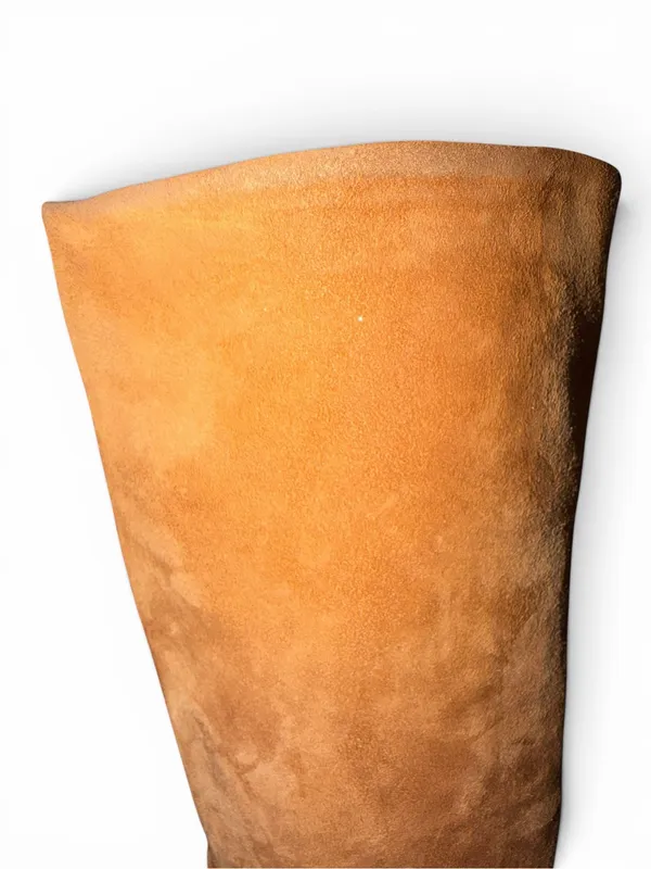Vince Tall Suede Over-the-Knee Boots in Tan Suede - Image 4