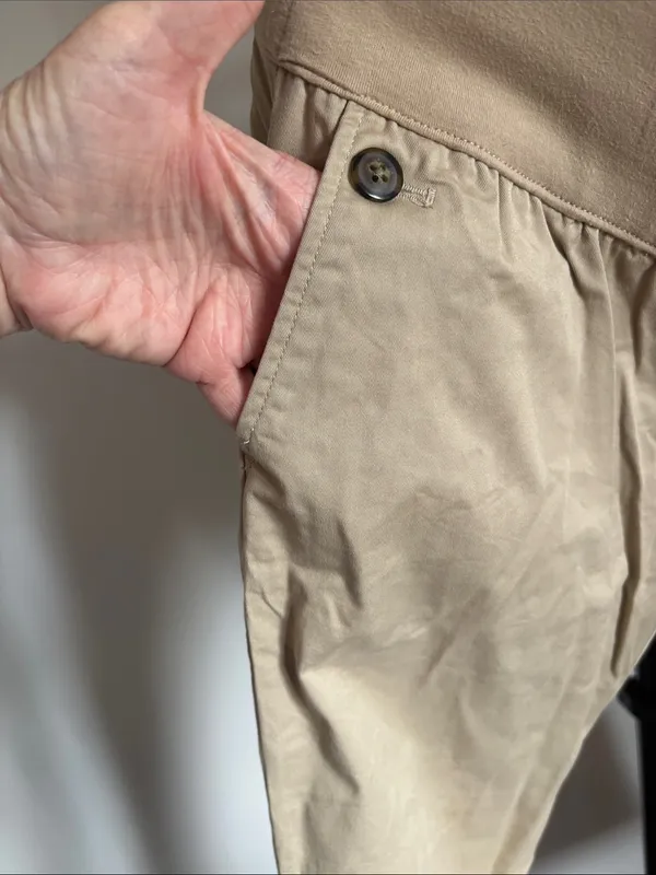 GAP Women's Beige Boot Cut Flare Pants - Image 5