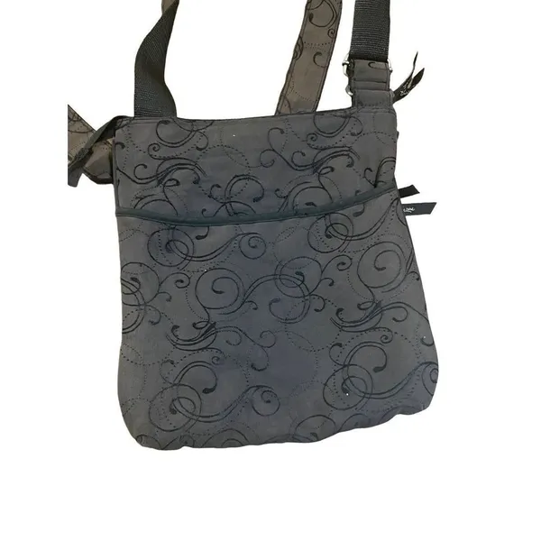 ‎Thirty one brown embroidered crossbody bag Brown - Image 3