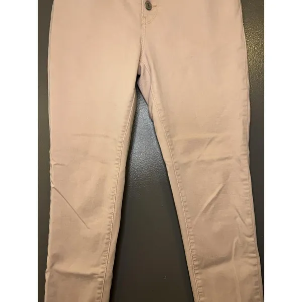 Levis 721 High Rise Skinny Jeans Womens W29 L30 Light Pink Button Fly Denim - Image 3