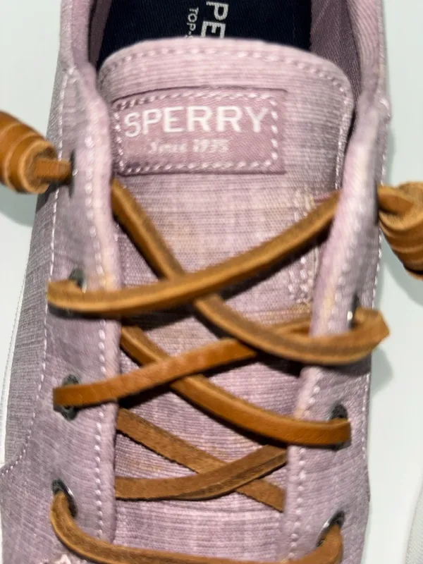 Sperry Crest Vibe Elastic Slip On Sneaker Shoe Women's Size 8M Lilac STS88212 - Image 8