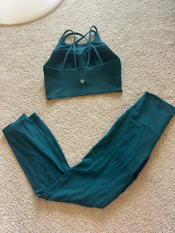 Lululemon dark teal set  - Image 2