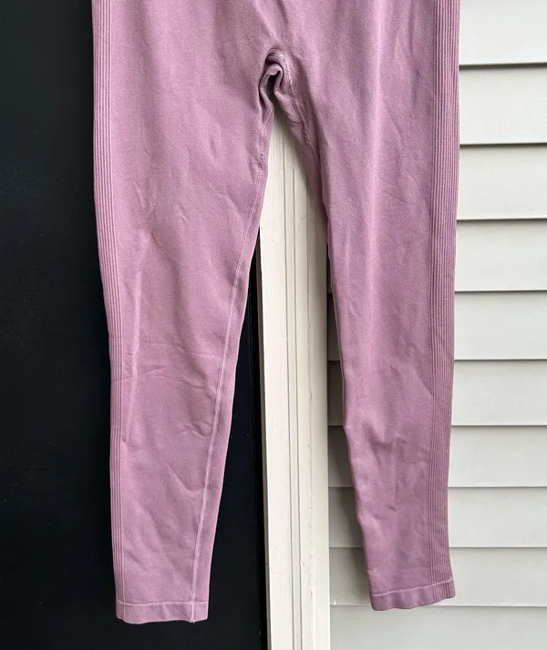 Seamless leggings Purple Size L - Image 3