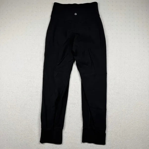 Lululemon Align Jogger Crop 23” Size 2 Black High Rise Nulu Yoga Pants - Image 3