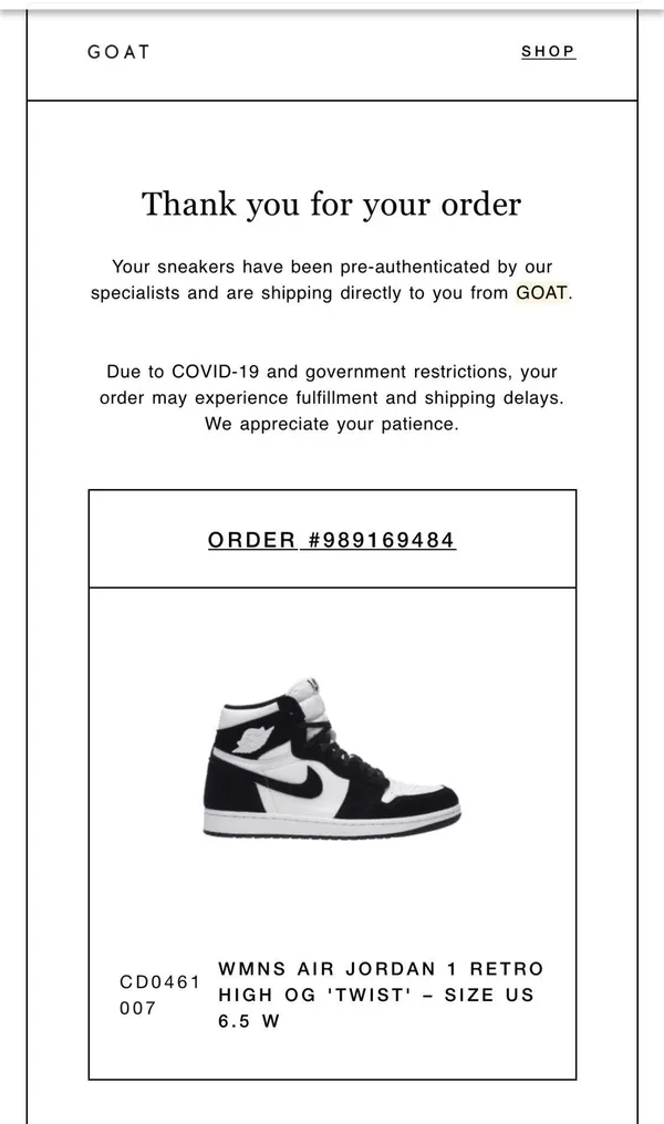 Nike Air Jordan 1 Retro High OG 'Twist' - Image 6