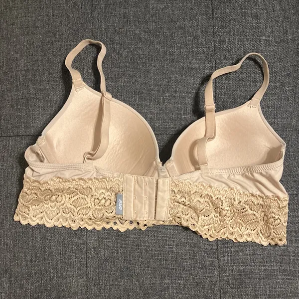 Aerie Everyday Demi Coverage Tan Color Bra Women’s Size 34B - Image 4
