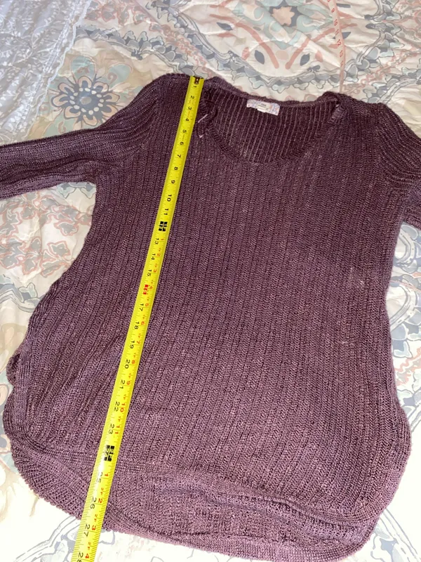 Pink Republic Purple Sweater Knit - Image 8