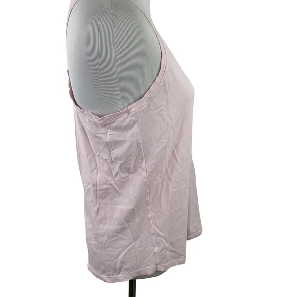 Lululemon Women's Light Pink Raceback Tank Top Shirt - Image 6