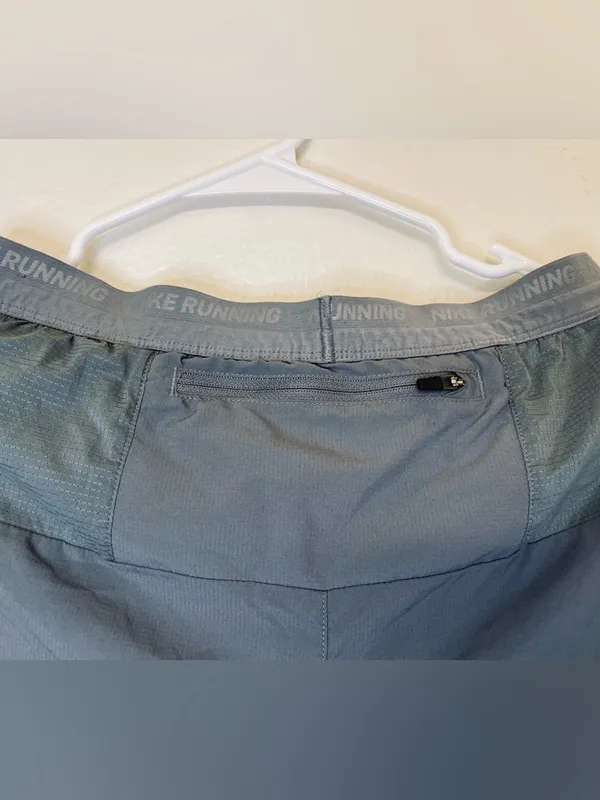 Nike Women’s Dri Fit Stride Running Grey Shorts Size M‎ - Image 7