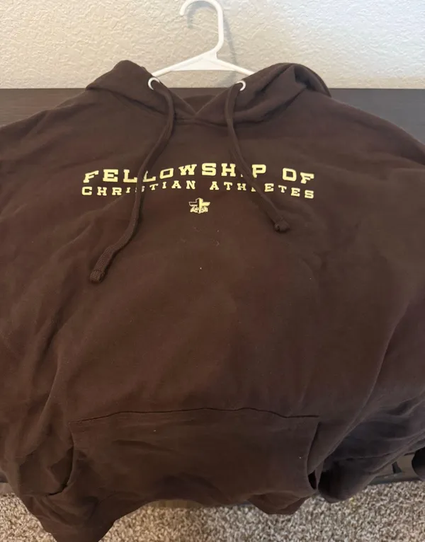 Fca hoodie Brown Size M - Image 2
