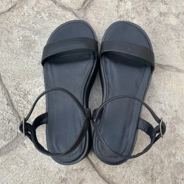Princess Polly Elanore Black Chunky Platform Sandals - Image 9