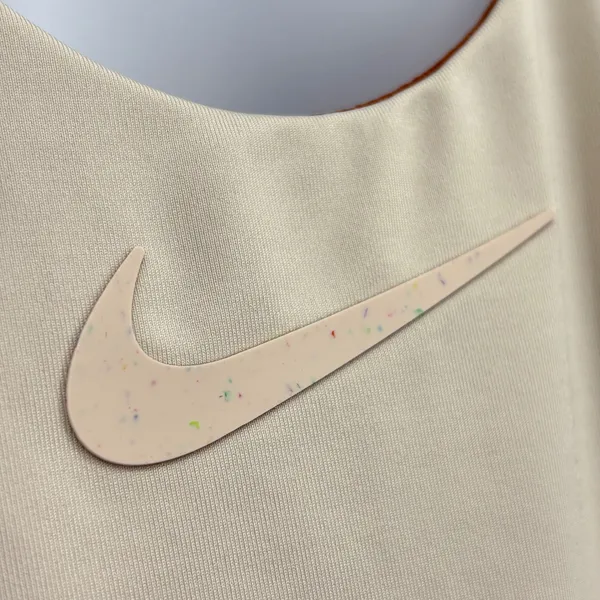 Nike Explore Wild Cutout Swimsuit Womens LG‎ Beige One Piece Beach Vacation - Image 5