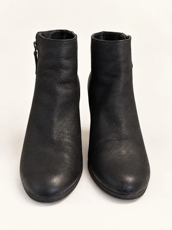 bp Nordstrom black leather ankle booties - Image 10