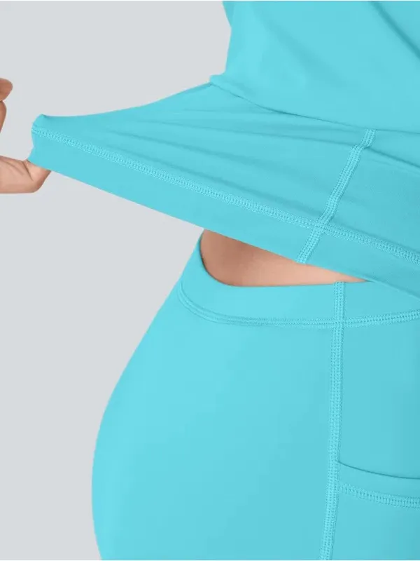 Halara SoftlyZero Plush Backless Active Dress Longer Length-Easy Peezy | L - Image 5