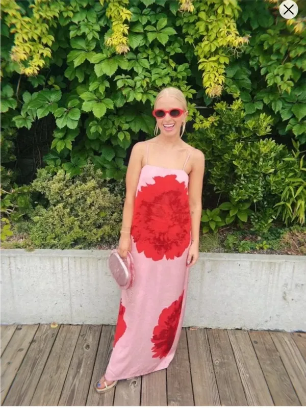 Suboo Emilia Bustier Gown Pink Floral - Image 3