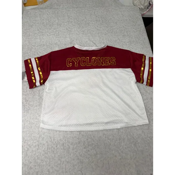 Iowa State Cyclones Womens‎ Colosseum Treasure Football Jersey Medium NWT - Image 7
