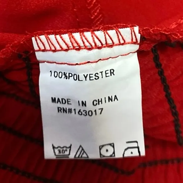 Princess Polly Red Halter Sleeveless Plunging Smocked Blouse Crop Top Size 10 - Image 4