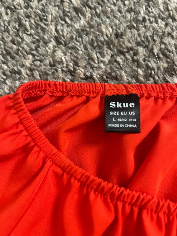 Backless Dress Red Size L - Image 3