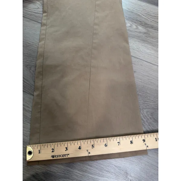 Athleta Low Rise Relaxed Cargo Casual Tan Khaki Pants Size 4 - Image 8