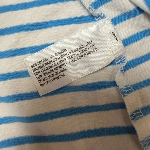 WILD FABLE Nautical Stripe Coastal Halter Neck Tank Top Size XS - Image 7