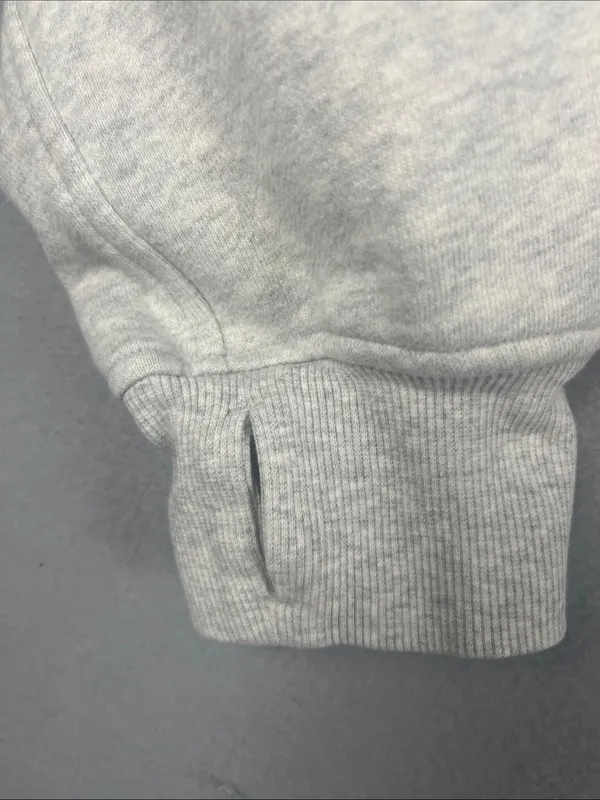 Lululemon Oversized Half-Zip heather gray scuba hoodie Size: XL/XXL - Image 6