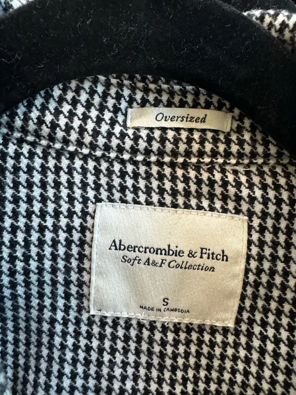 Abercrombie Houndstooth Shacket - Image 3