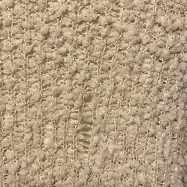 Cozy Cream V-Neck Sweater - Image 3
