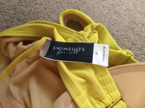 Swimsuits For All Colorblock One Piece- Nwot/ Size26 - Image 9