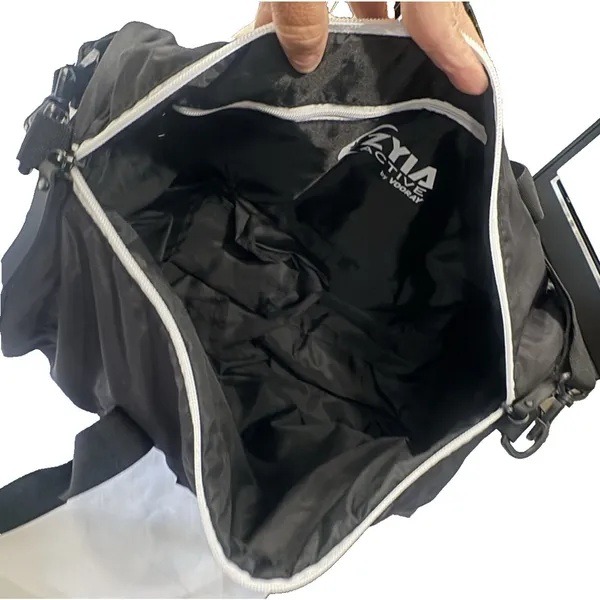 ZYIA Active x Vooray Everywhere Gym Duffle Bag Black White Carry On Luggage NWOT - Image 5