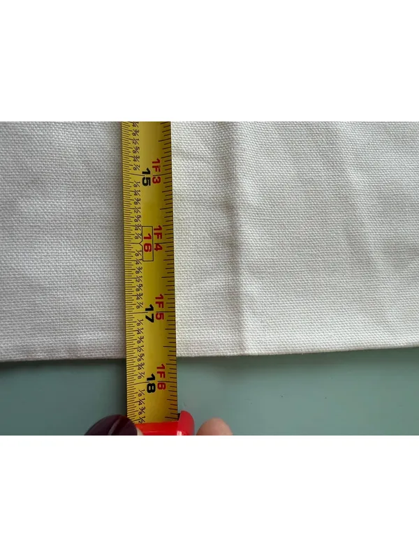 Vince White Cotton Dust Bag with Drawstring Closure - Image 6
