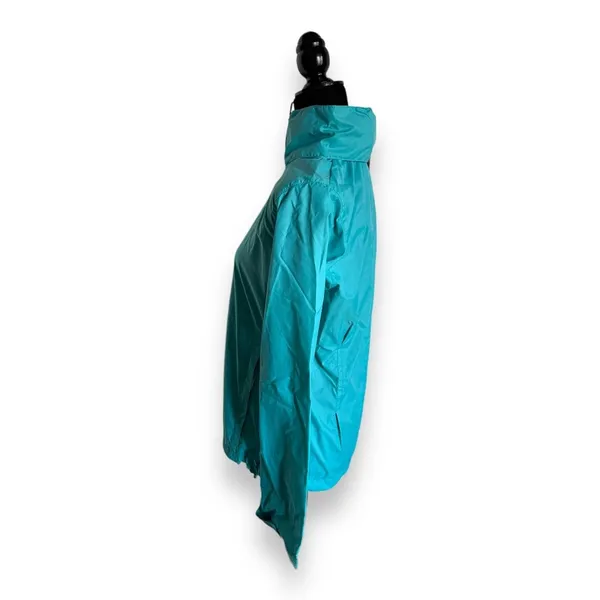 Columbia Women's Teal Rain Jacket M Lightweight Hooded Windbreaker‎ Full Zip - Image 9