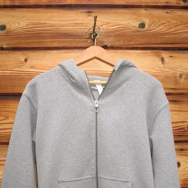 Lululemon All Yours Full Zip Hoodie Jacket Gray S - Image 6