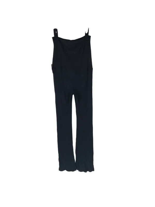 Skims Pants Ribbed Flare Modal Stretch Black XXS - Image 2