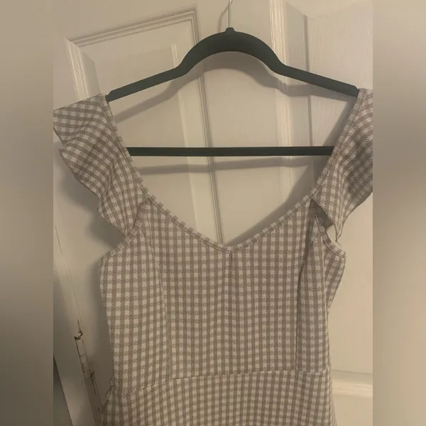 Caution to the Wind Short plaid dress - Image 3