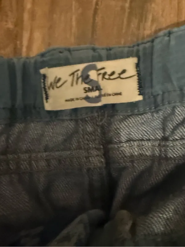 Free People We the Free Mixed Up Utility Jeans - Image 3