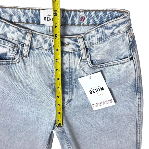 NEW Sezane Denim Brute Sexy The Green Blue Jean Capsule Minimalist Luxury 27 - Image 12