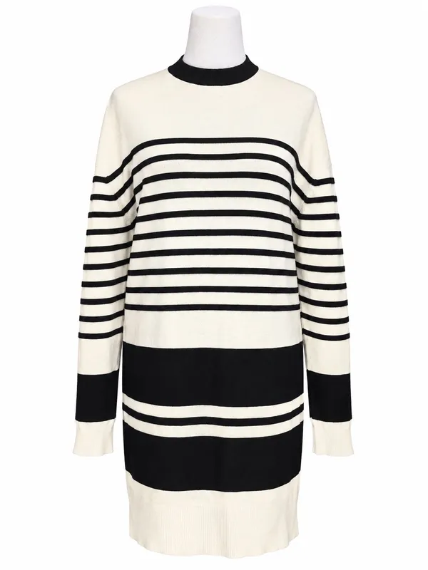 Lovers and Friends Aurora Striped Sweater Dress Black White Women's Size XS - Image 2