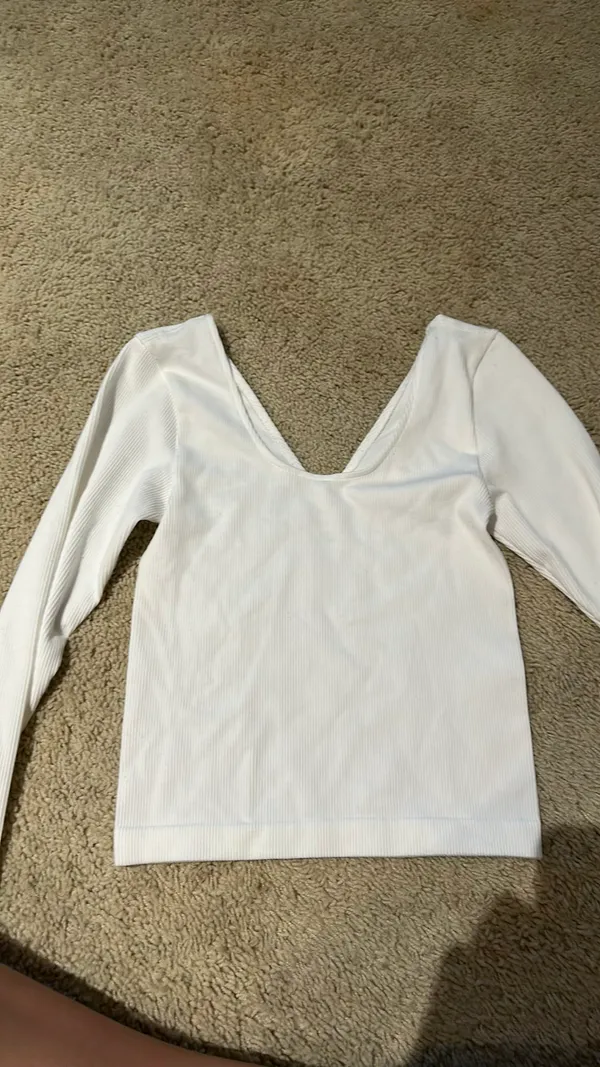 A New Day White Long Sleeve Top XS - Image 2