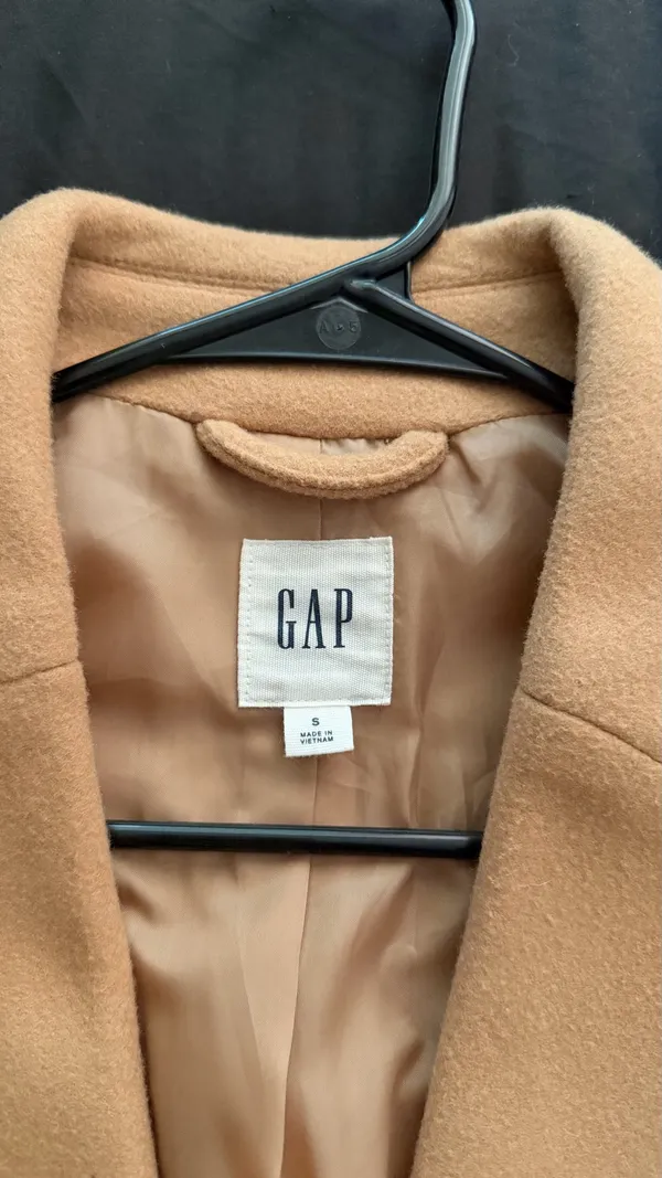 Gap Oversized Wool Coat Camel - Image 4