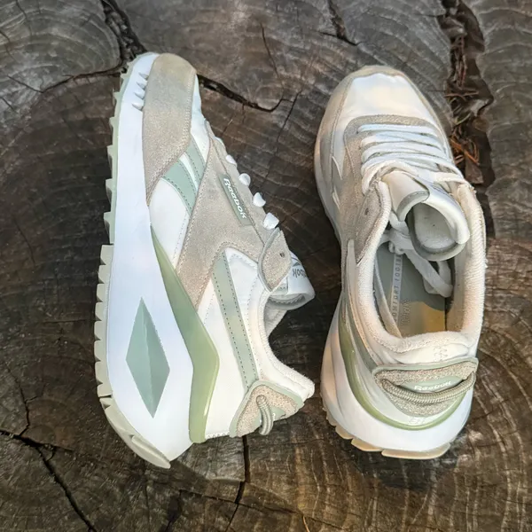 Reebok Shoes Womens 8.5 Forte Racer Athletic Running Sneakers White Multicolor - Image 3