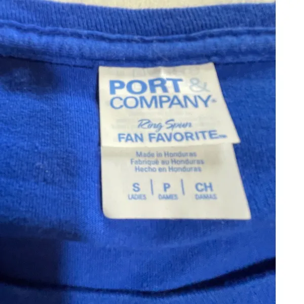 Port Company Top Gun Iceman Graphic Tee Blue‎ Val Kilmer Movie T-Shirt Small - Image 9