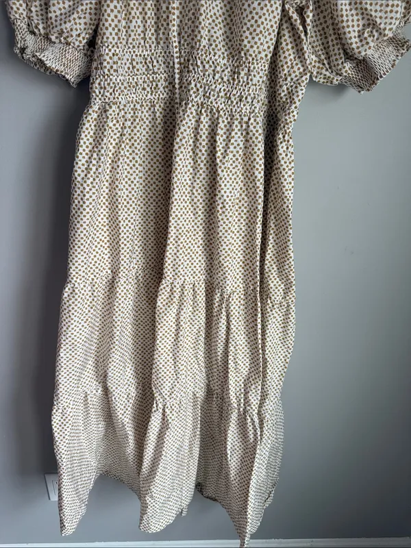NEW Anthropologie The Somerset Maxi Dress: Puff-Sleeve Edition XL - Image 6