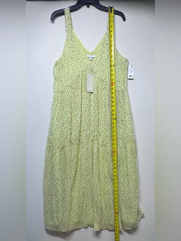 Joie Bondi maxi Pure silk drapes dress nwt size medium - Image 5