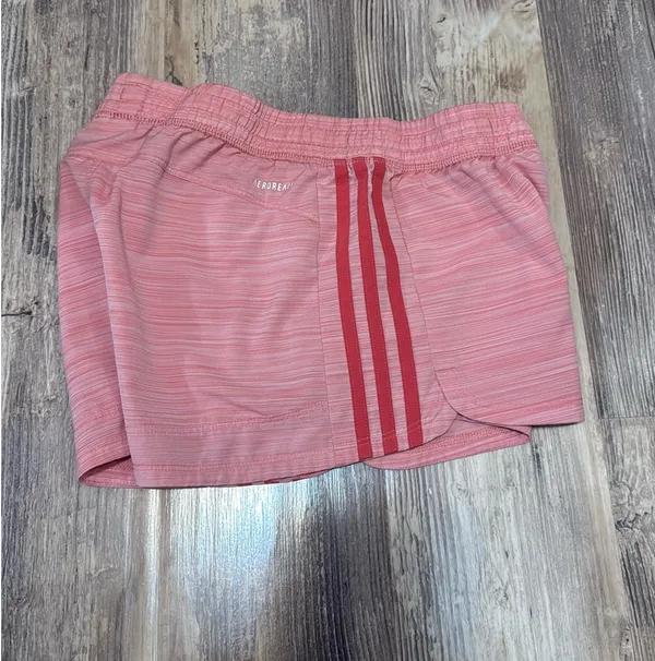 Adidas Women’s Pink Athletic Shorts  - Image 3