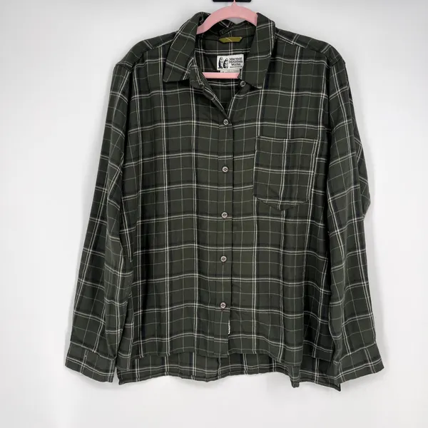 Marmot Fairfax Midweight Flannel Womens Size Large - Image 2