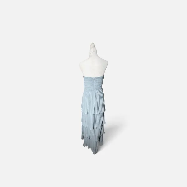 Lulus Slate Blue Gray Womens Maxi Dress Size XL - Image 3