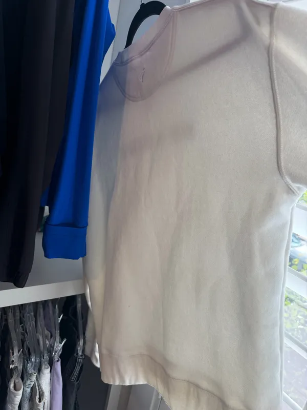 Seaside Comfort Colors Sweatshirt White - Image 4