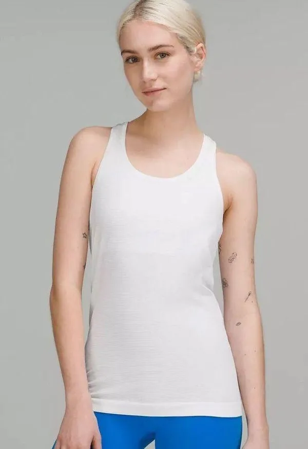 Lululemon White  Swiftly Tech Tank - Image 2
