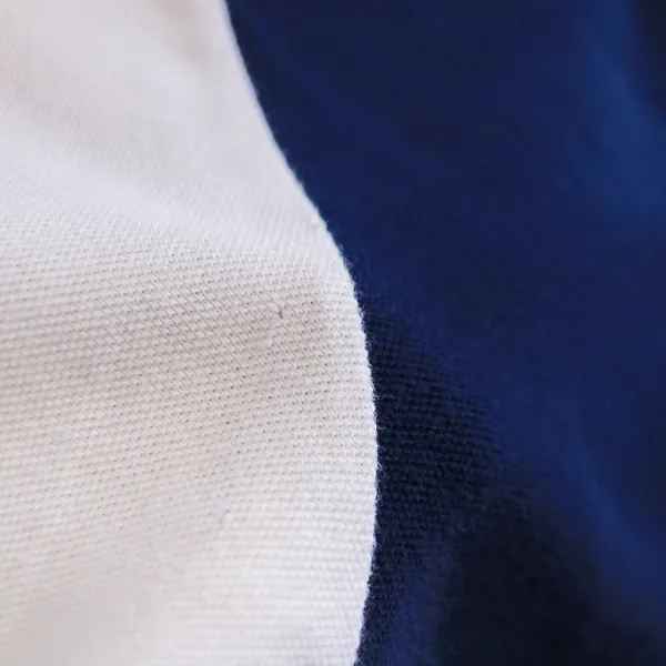 Ralph Lauren Skinny Polo Women M Navy White Sash Crest Equestrian Vintage Y2K - Image 6